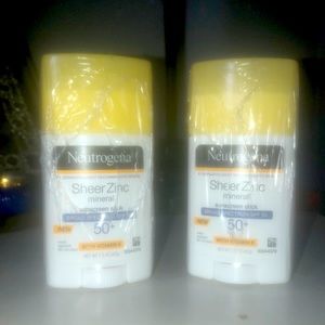 50 spf Sheer Zinc Mineral Sunscreen Stick NWT Bundle
